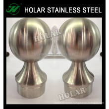 Decorative stainless steel handrail fittings